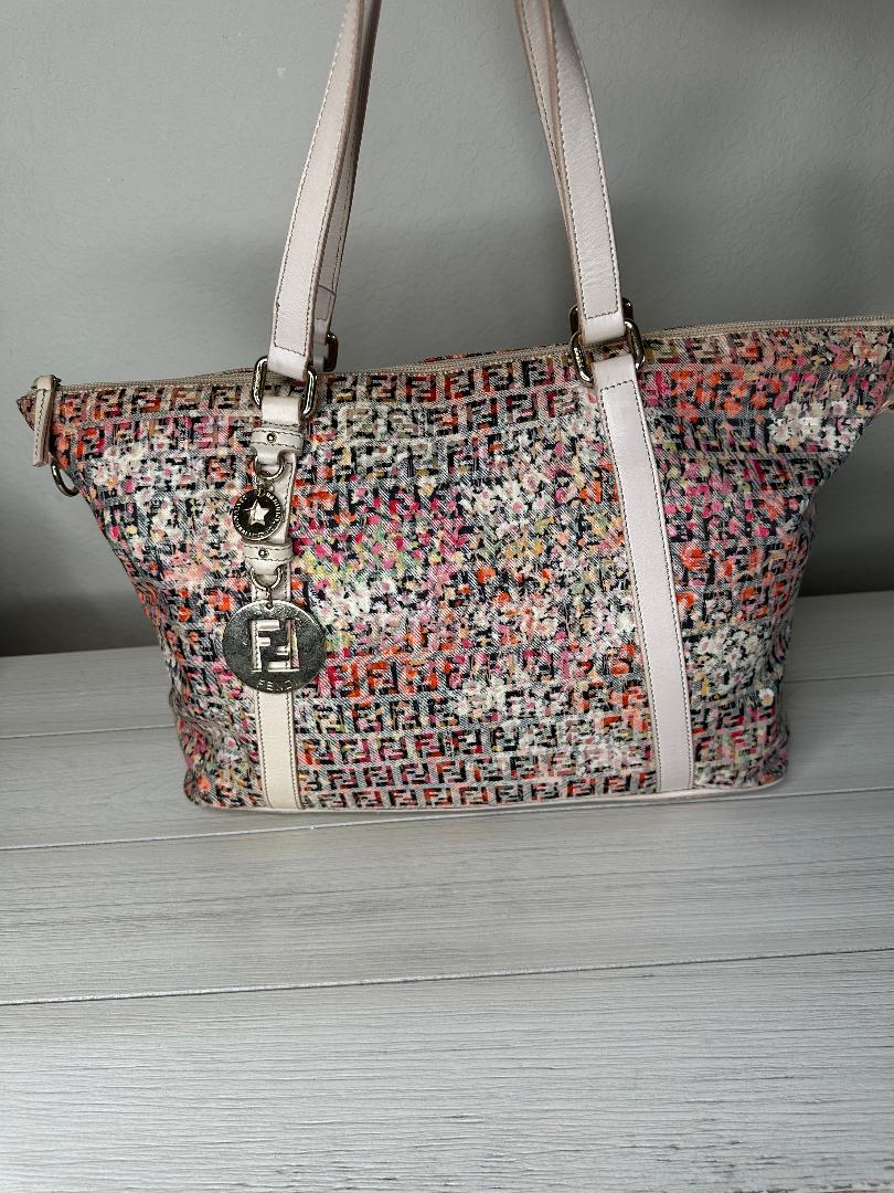 Fendi Floral Tote